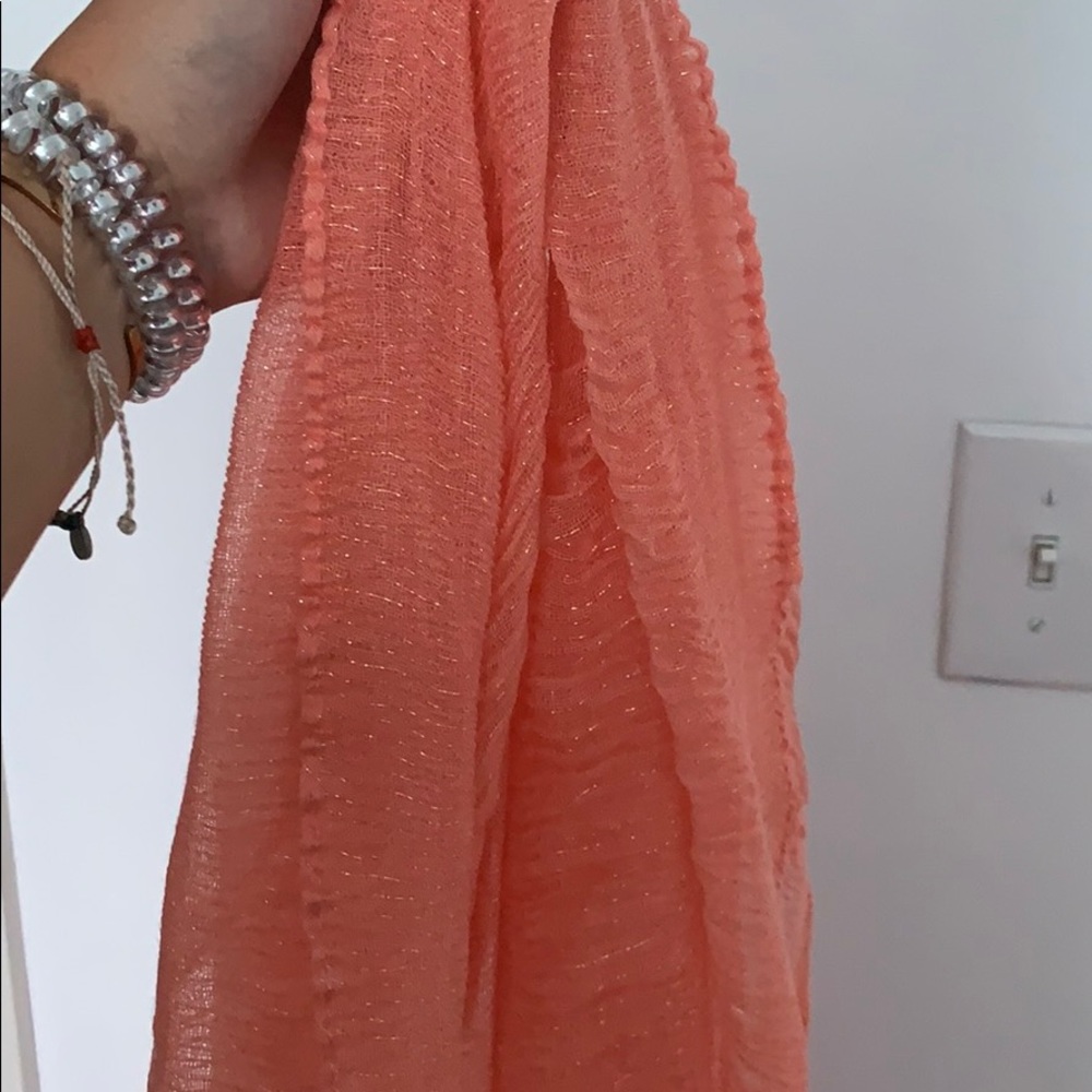 Orange scarf